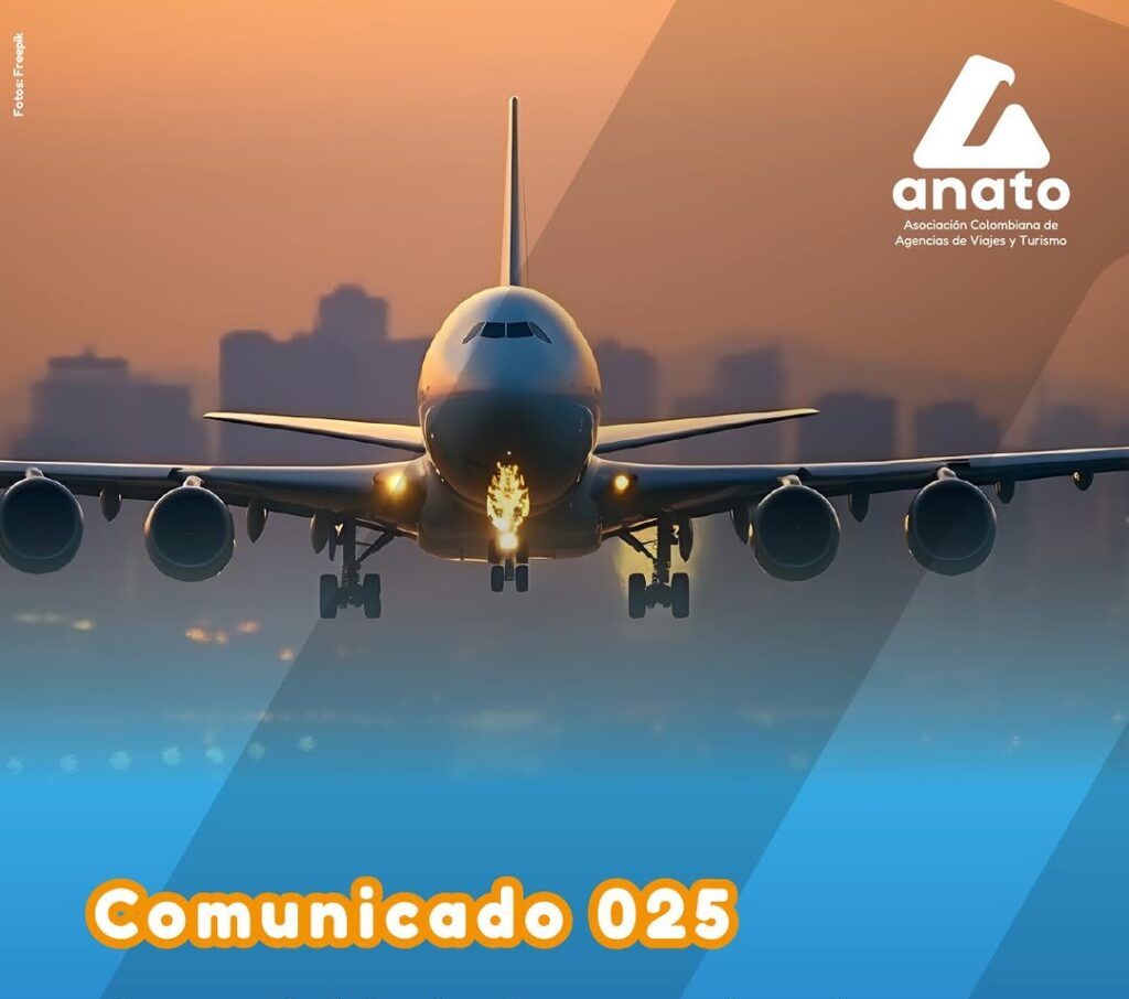 Conectividad aérea nacional e internacional de Colombia sigue en aumento