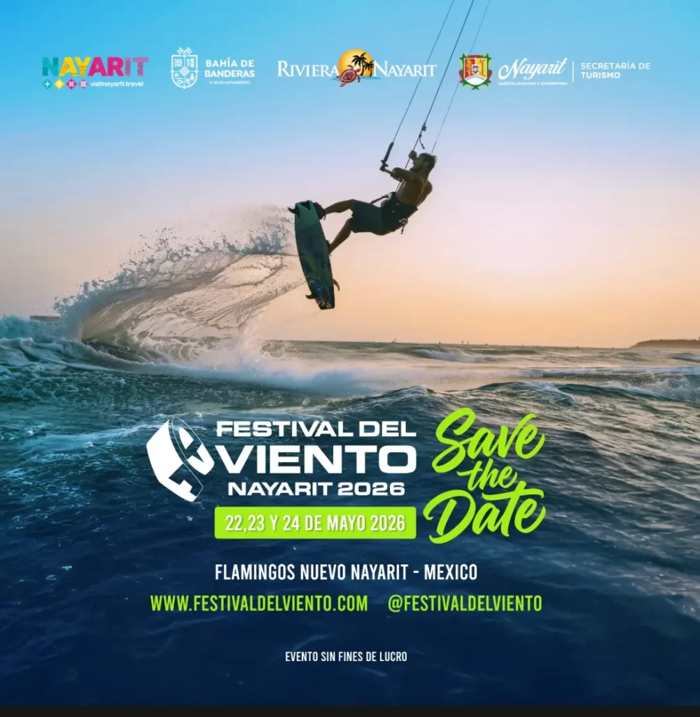 Festival del Viento 2026: Vive la emoción del kiteboarding en Bucerías Nayarit