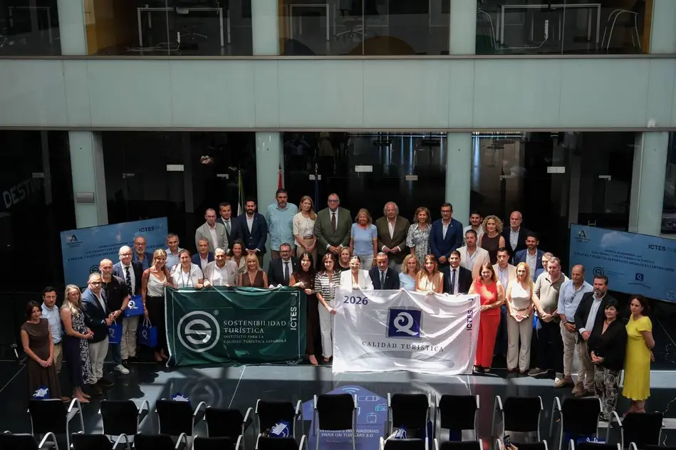 Andalucía recibe nuevas certificaciones de calidad turística