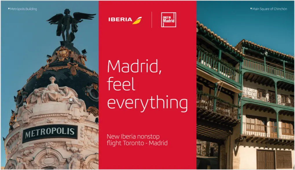 Iberia estrena la ruta Madrid-Toronto y refuerza la conectividad entre América y Europa