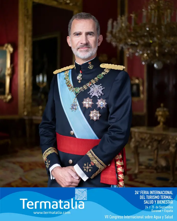 El Rey de España presidirá el Comité de Honor de Termatalia 2026