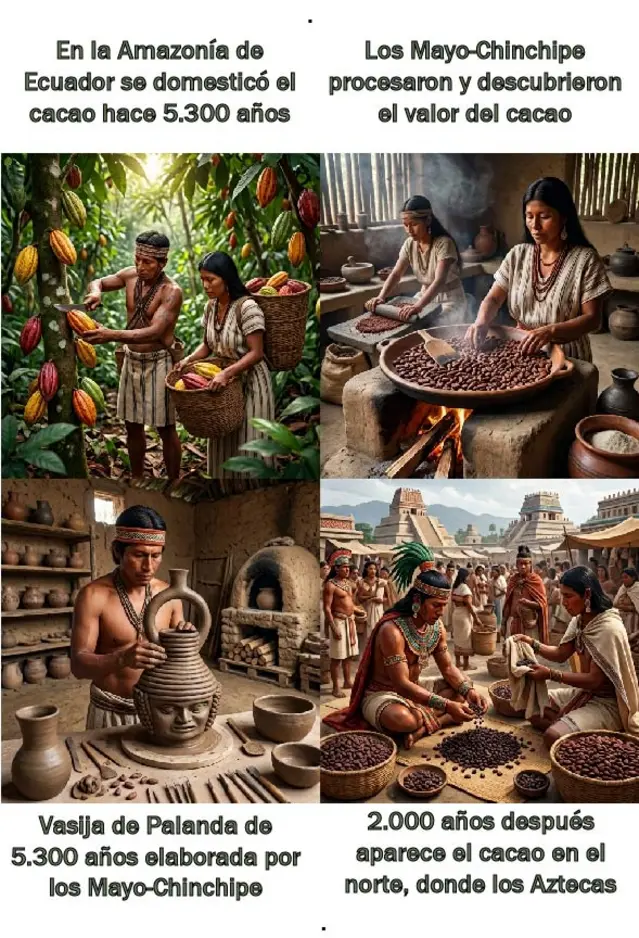 El chocolate nació en la Amazonía de Ecuador