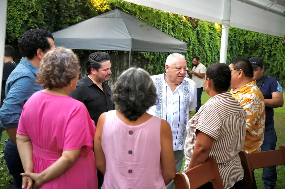 Farid Rentería y Rafael Marín refrendan trabajo territorial en Playa del Carmen