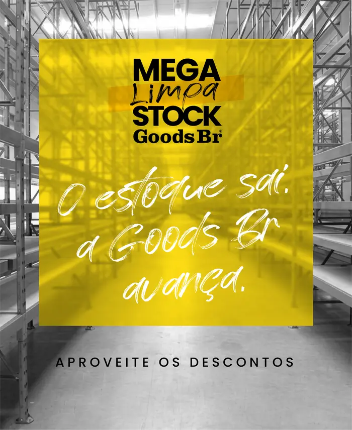 Goods Br inicia liberação de estoque com descontos de 70%