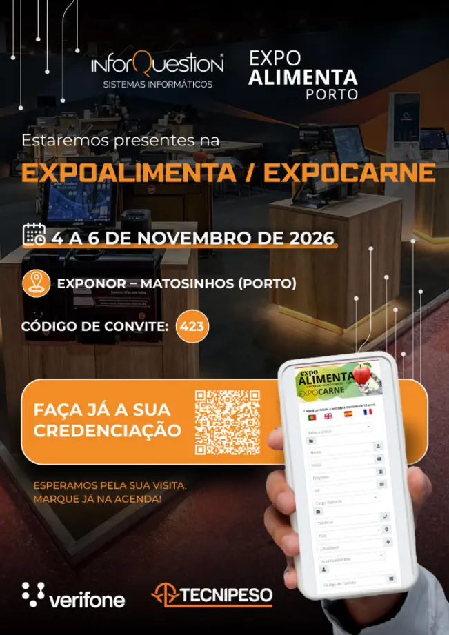 InforQuestion marca presença na Expo Alimenta Porto 2026